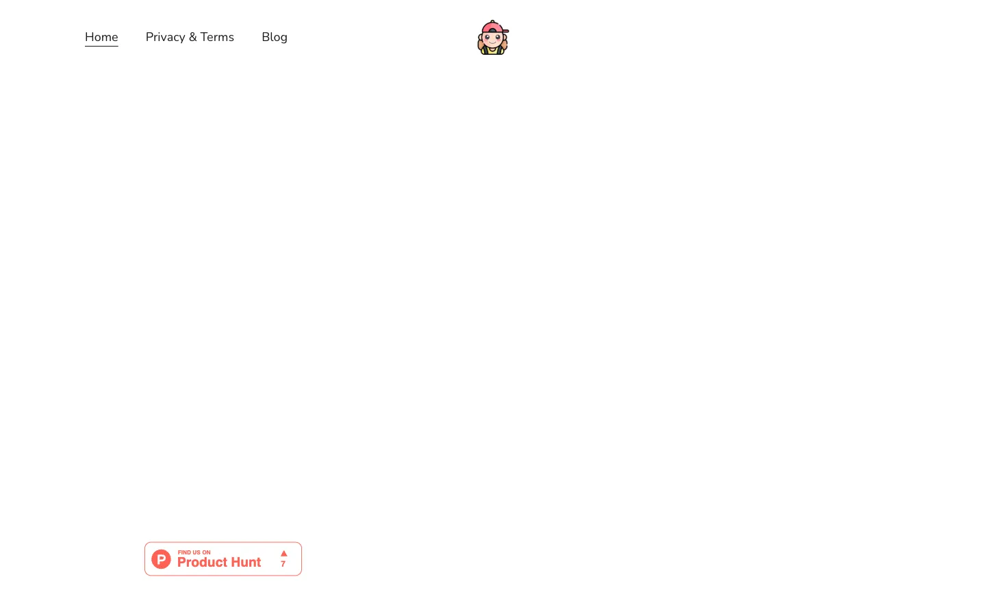 Screenshot of the TRIPChatter AI Chat: Travel Assistant homepage