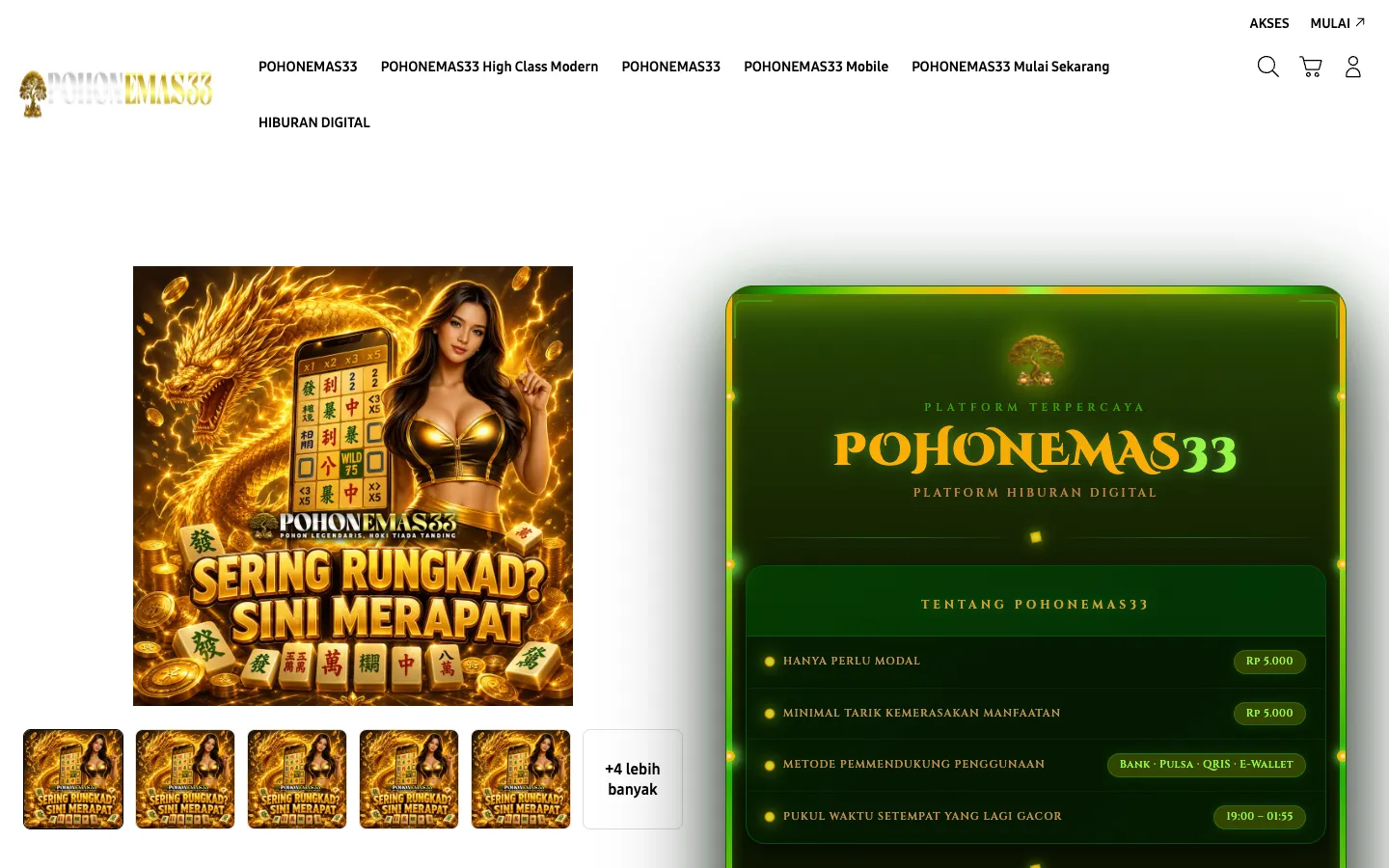Screenshot of the Speechson homepage