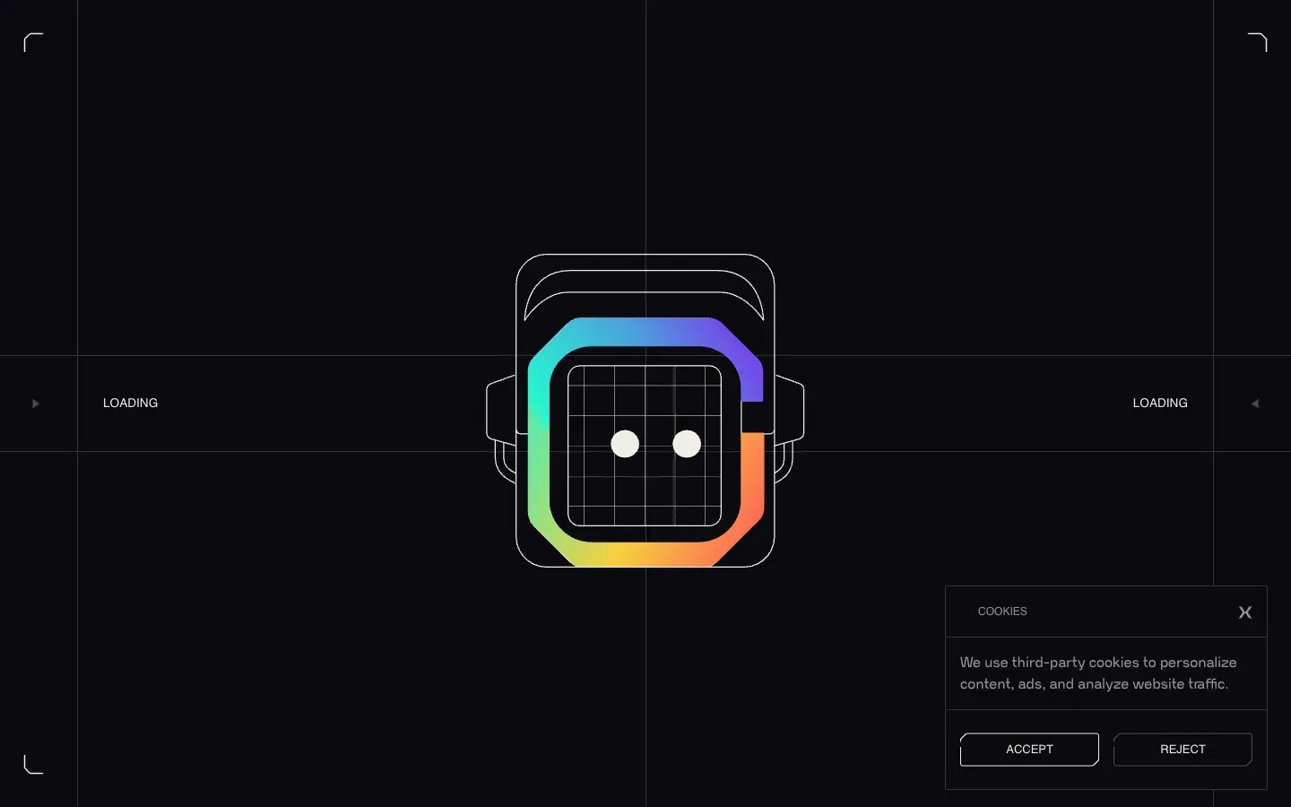 Screenshot of the ChainGPT homepage