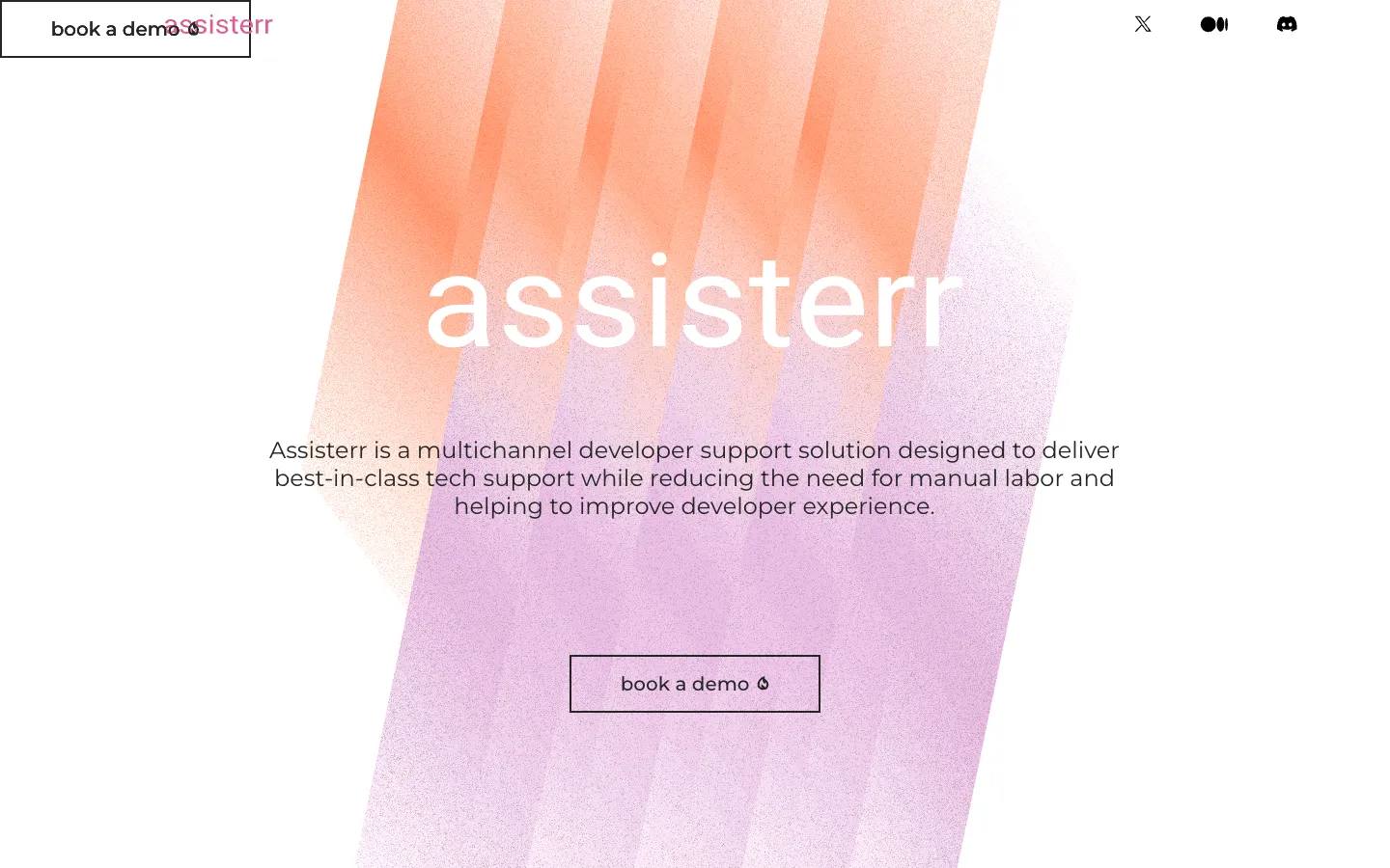 Screenshot of the Assisterr homepage