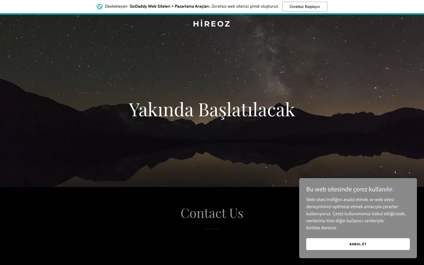 Screenshot of the Oz - Your AI Accountant homepage