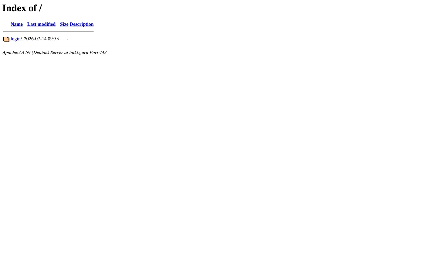 Screenshot of the Talki Guru homepage