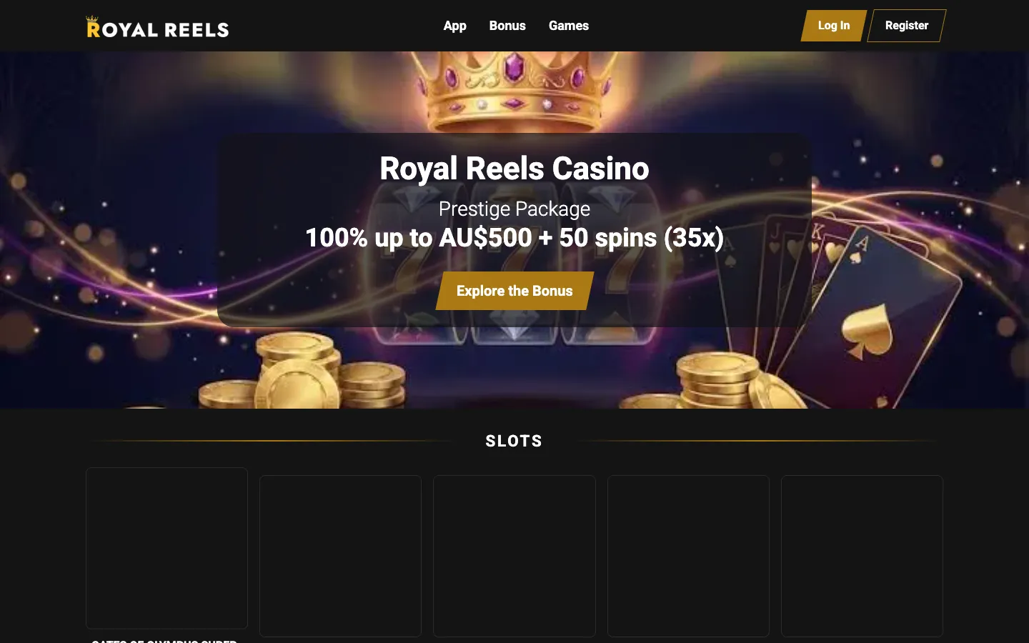 Screenshot of the Blizzy homepage