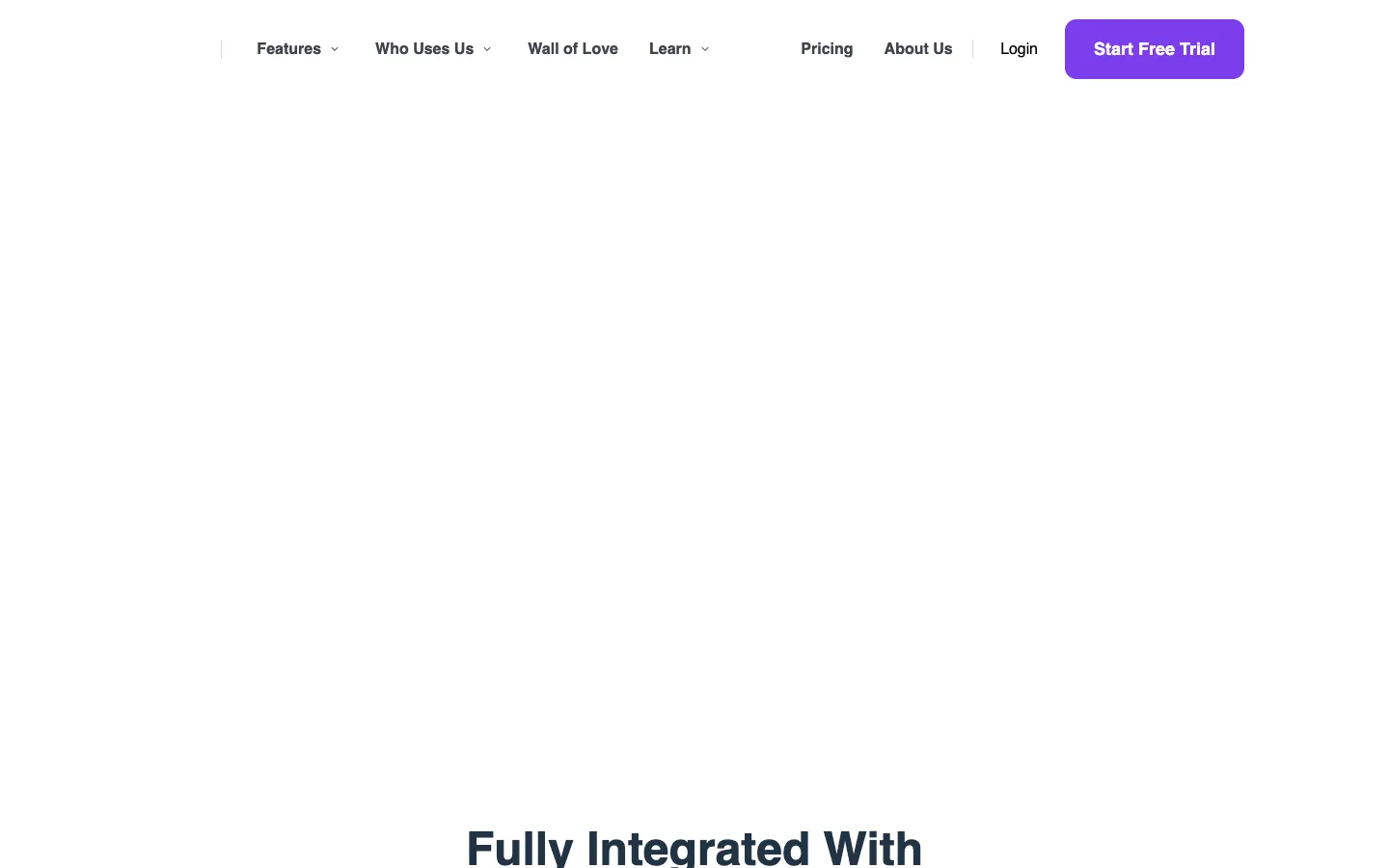 Screenshot of the Taja AI homepage