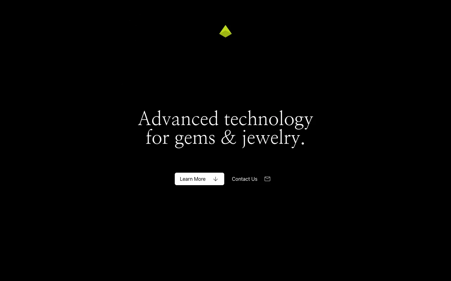 Screenshot of the Diatech.ai Analytics homepage