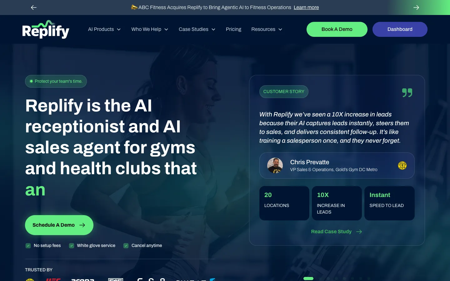 Screenshot of the heyLibby homepage