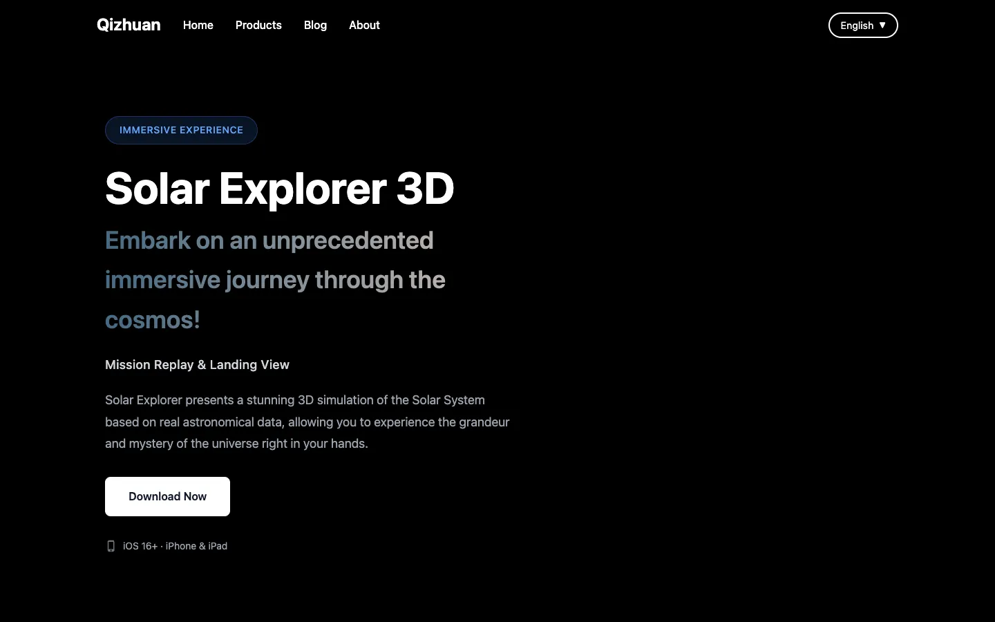 Screenshot of the DocuSpeed homepage