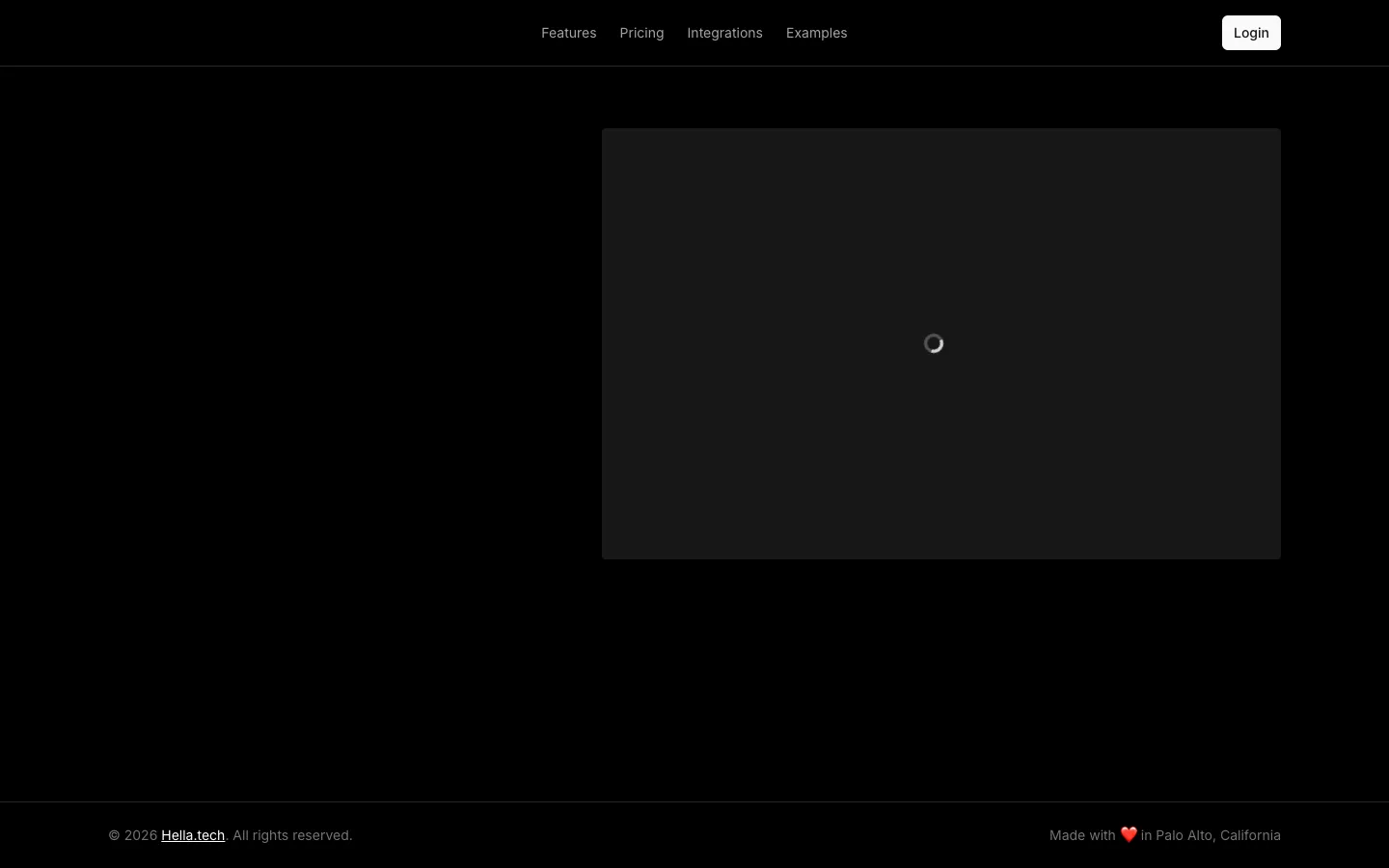 Screenshot of the texts.run homepage