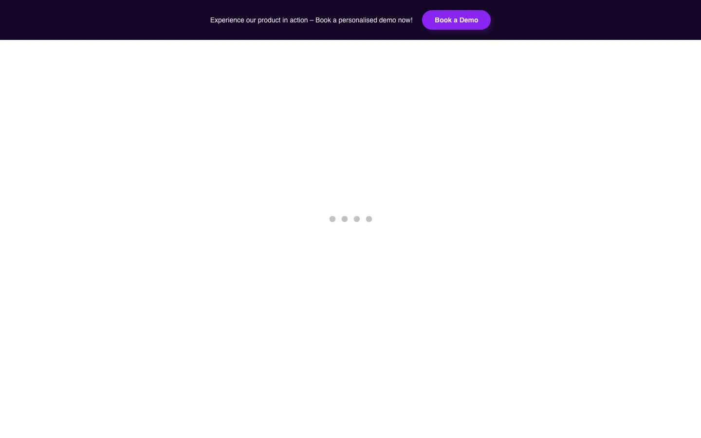 Screenshot of the Talentigo homepage