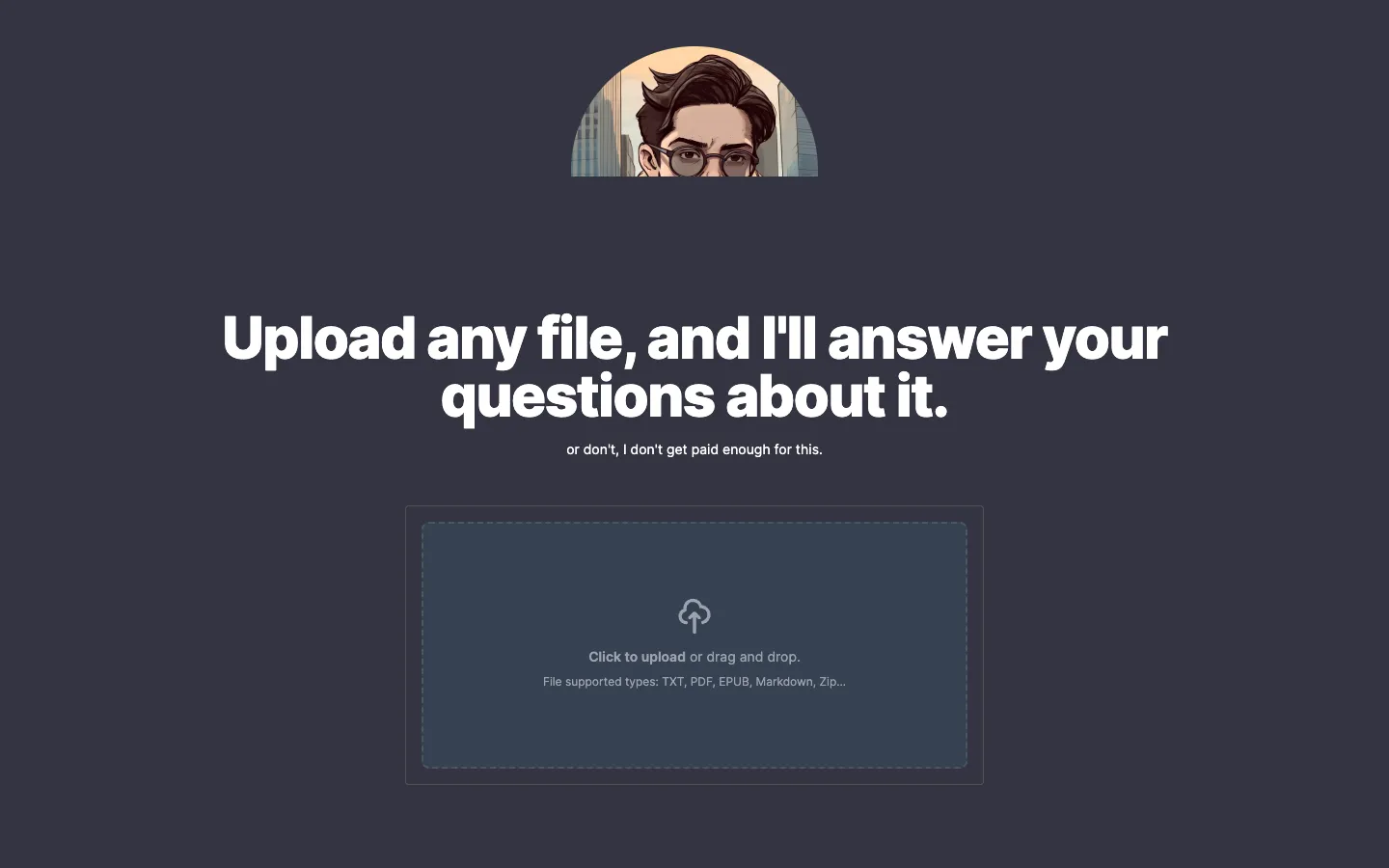 Screenshot of the brayden.ai homepage