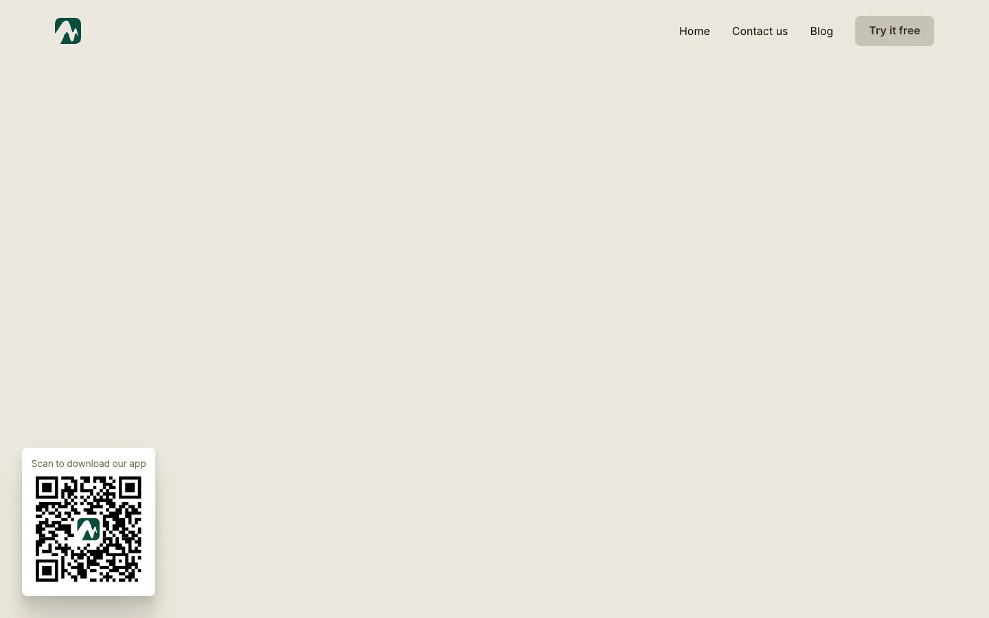 Screenshot of the Memory Lane homepage
