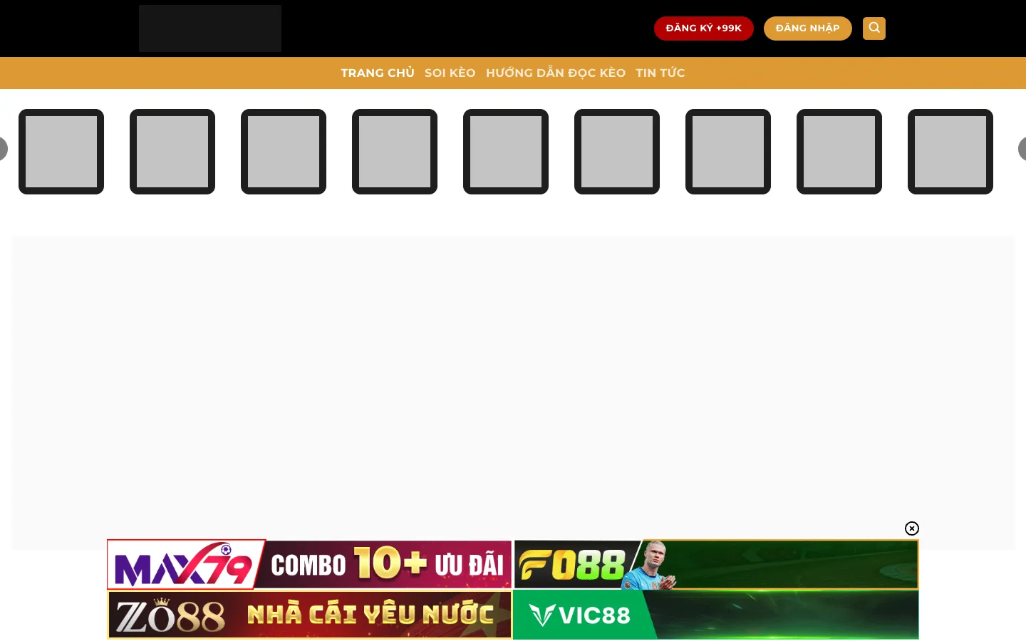 Screenshot of the Cookii homepage