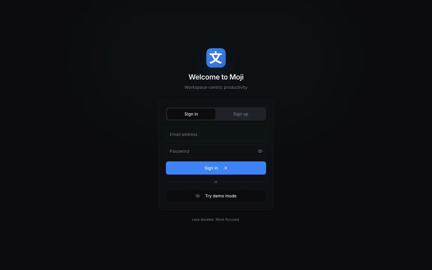 Screenshot of the Convert Text to Emoji with AI homepage