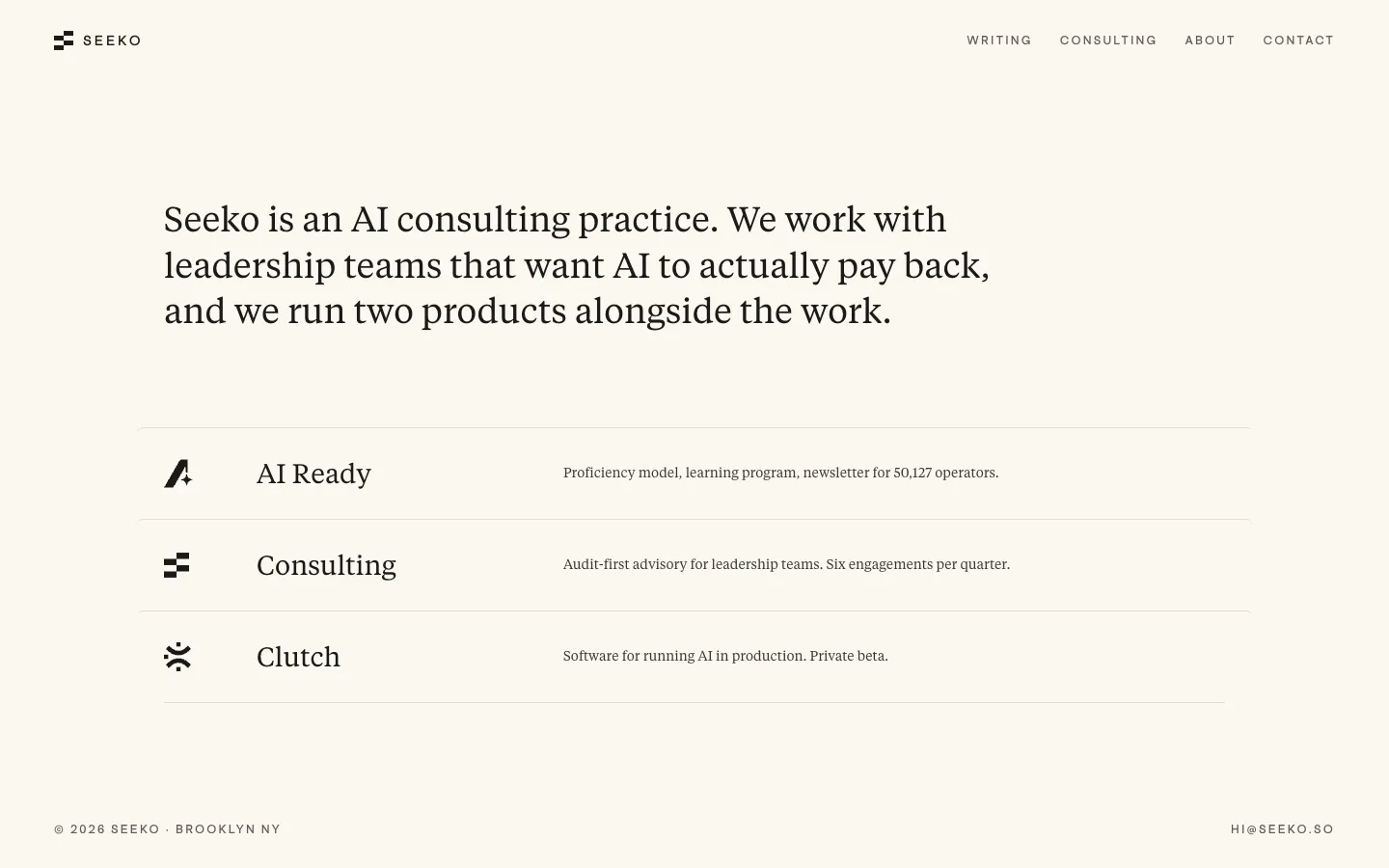 Screenshot of the Autoblocks 2.0 homepage