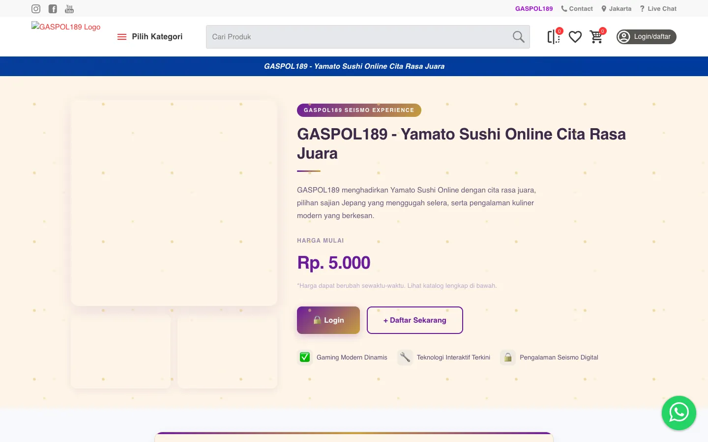 Screenshot of the GPTs-store homepage