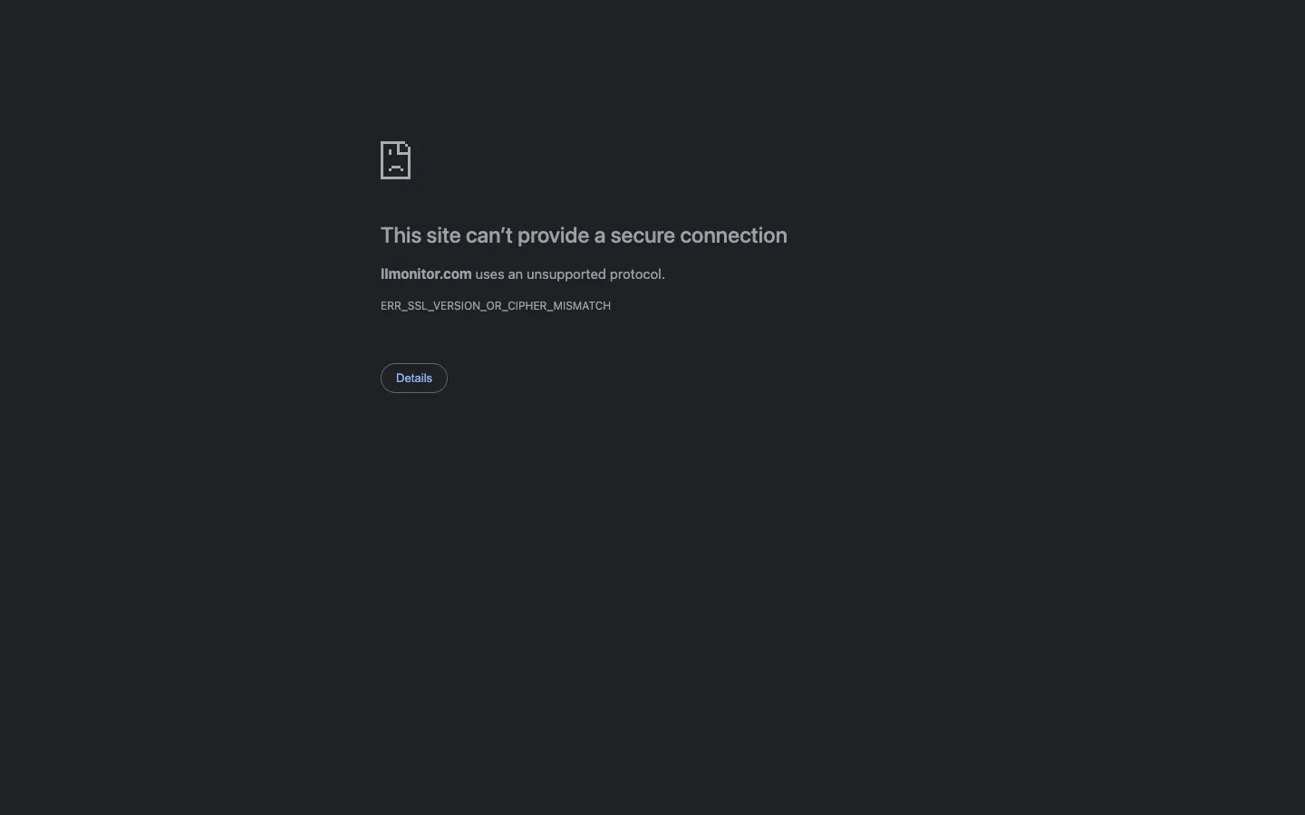 Screenshot of the LLMonitor homepage