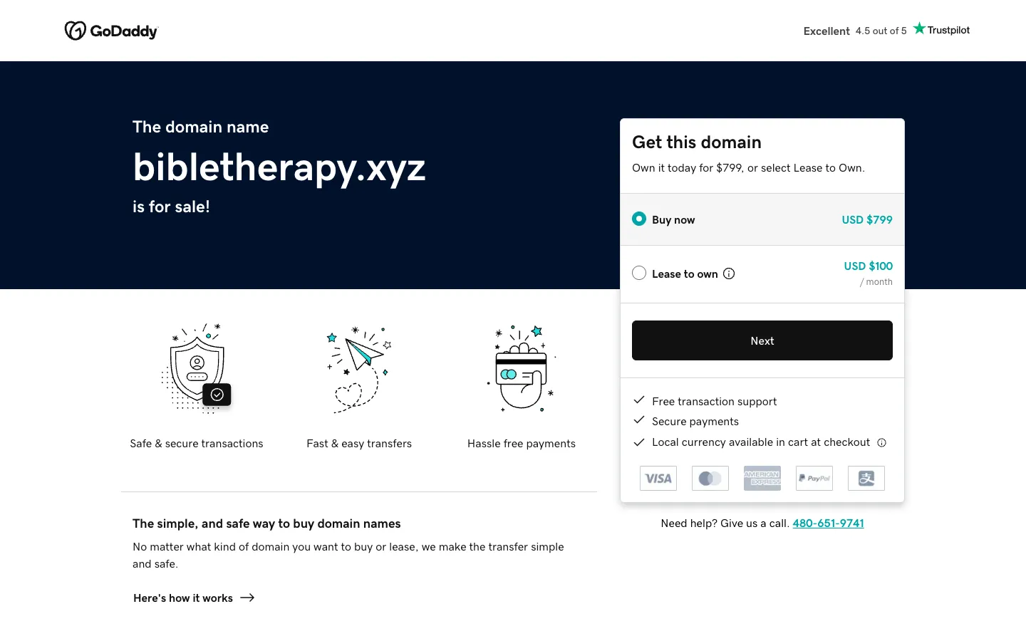 Screenshot of the Bible GPT homepage
