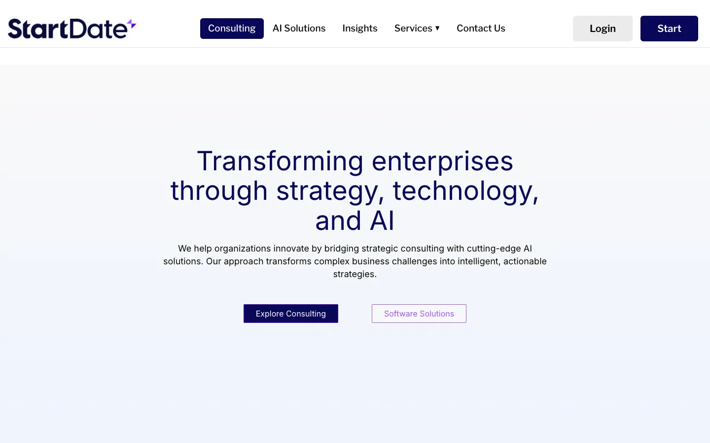 Screenshot of the PoweredBy homepage