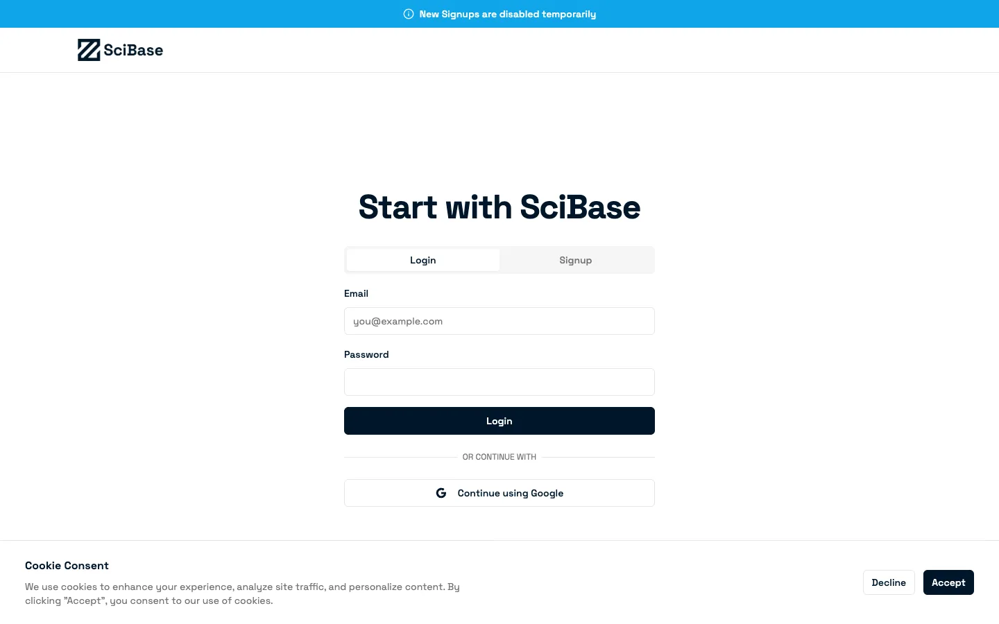 Screenshot of the Metamorph Labs homepage