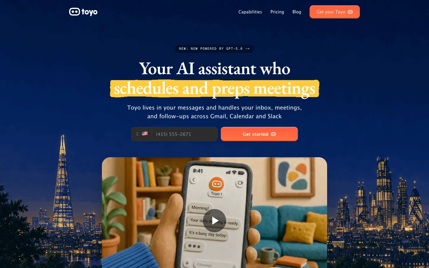 Screenshot of the UseScraper Crawler homepage